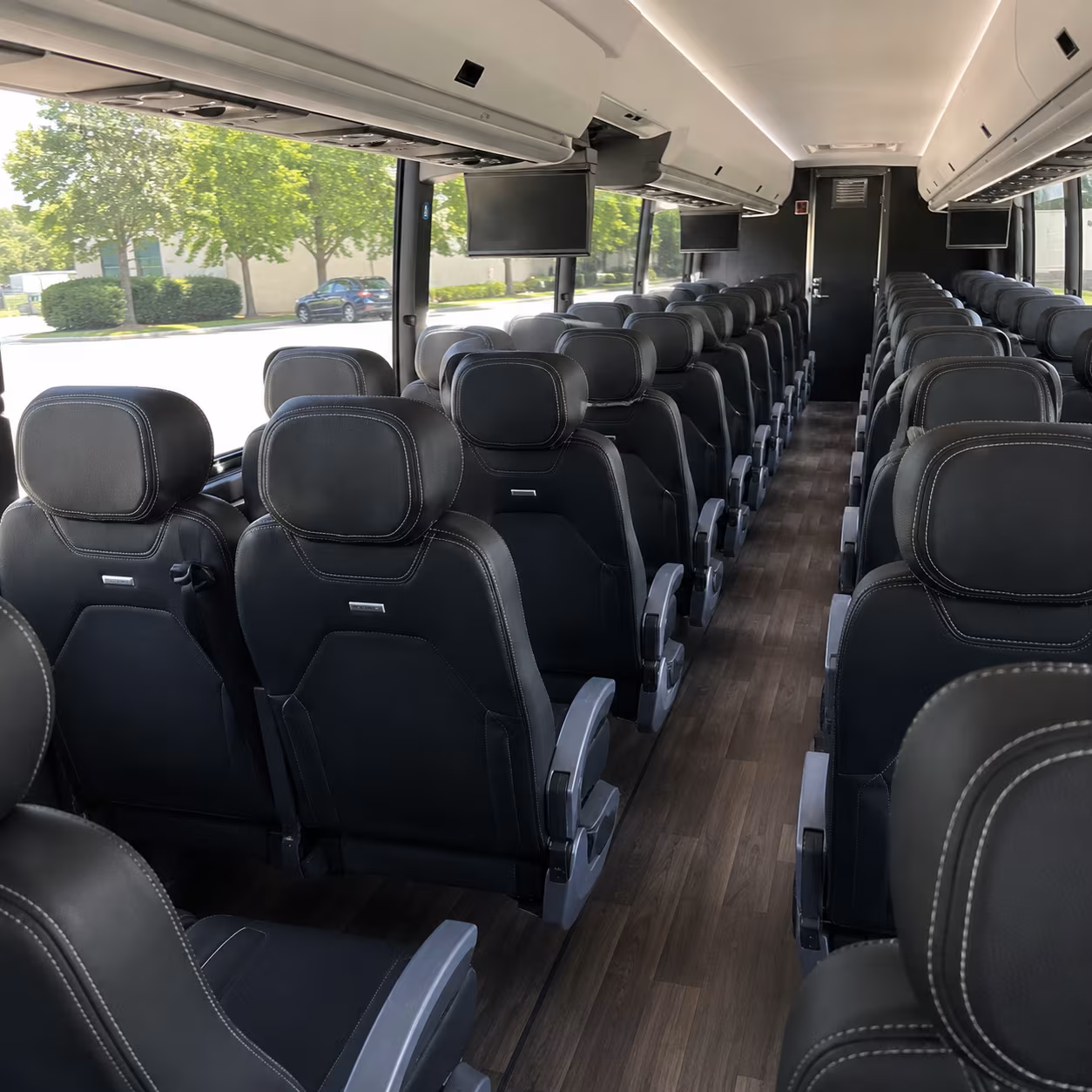 hendersonville bus rental service area