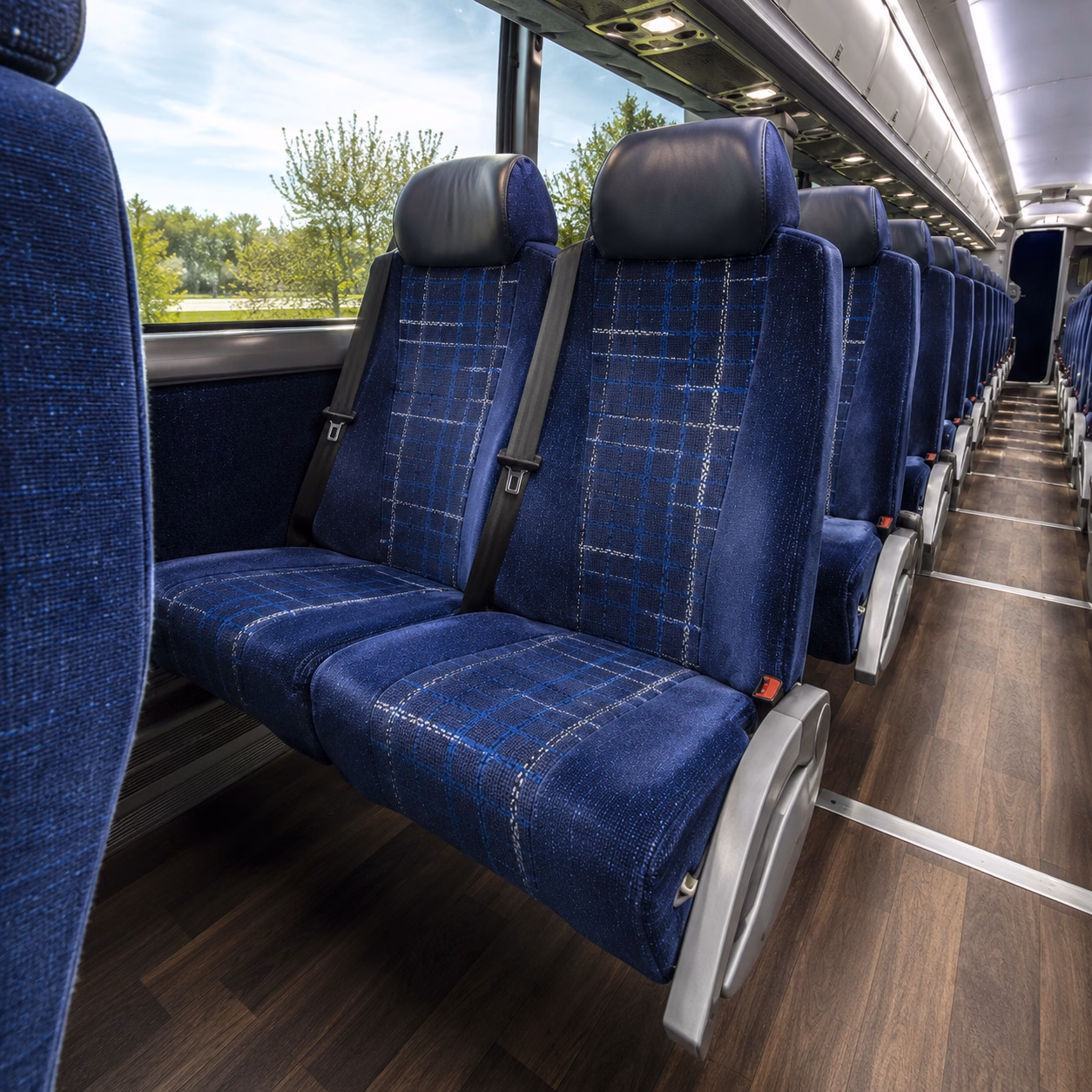 hendersonville school event transportation onboard seating