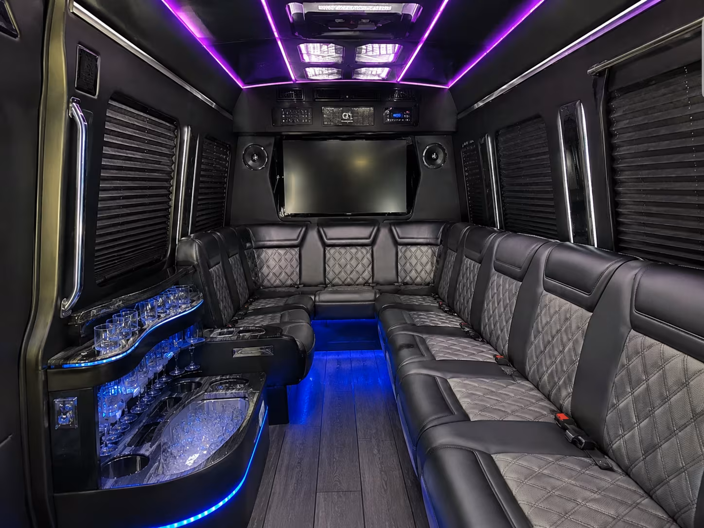 hendersonville wedding transportation onboard seating